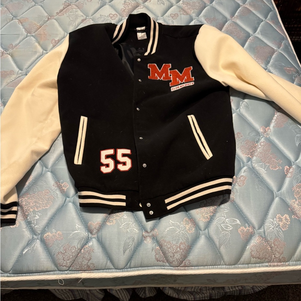 Disney Store  Black and Cream Mickey Mouse Club jacket